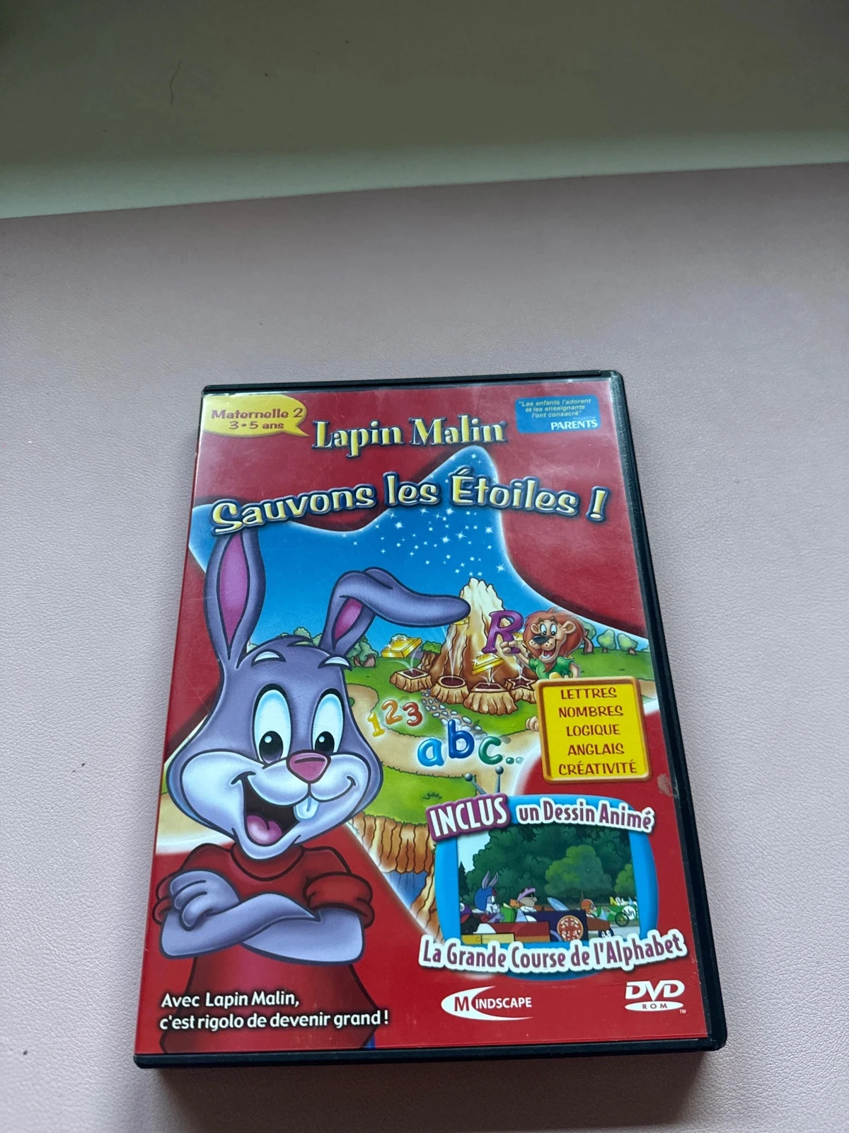 DVD – Lapin Malin : Sauvons les Étoiles ! (Maternelle 2 – 3 à 5 ans)